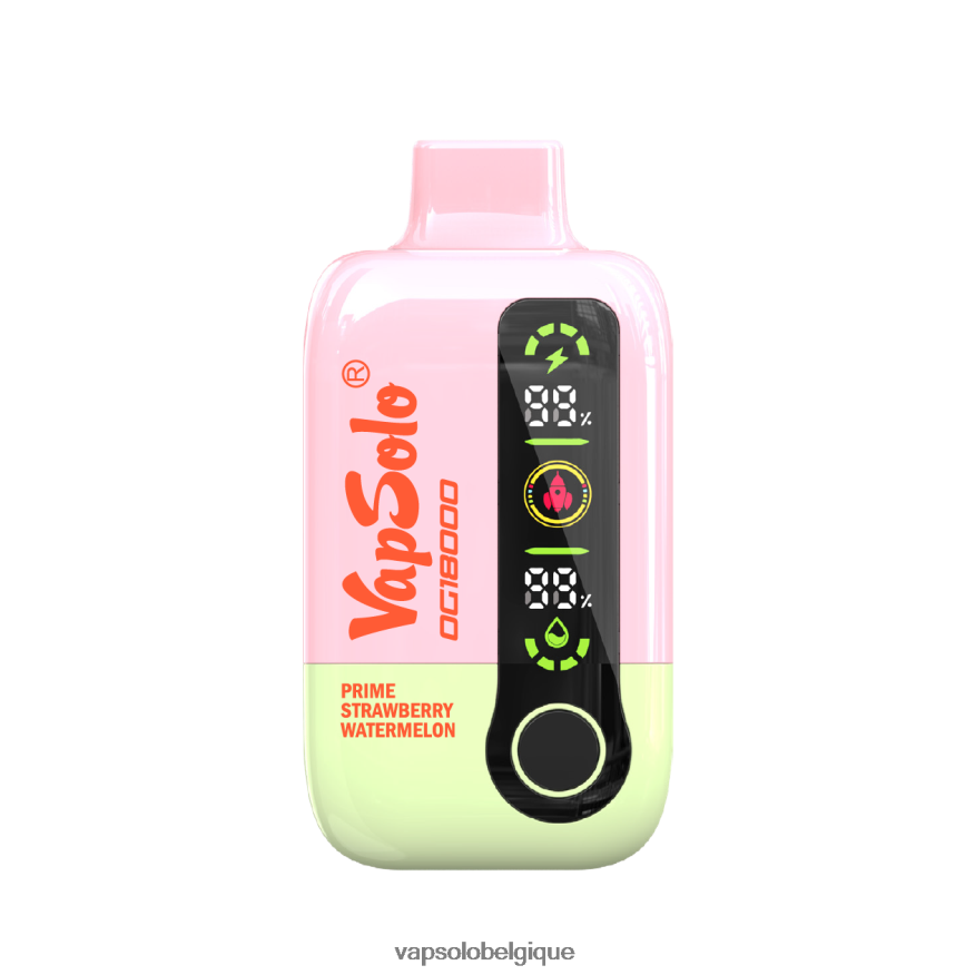 Puff VapSolo - VapSolo DG18000 vape jetable Z6NF4454 pastèque aux fraises de première qualité