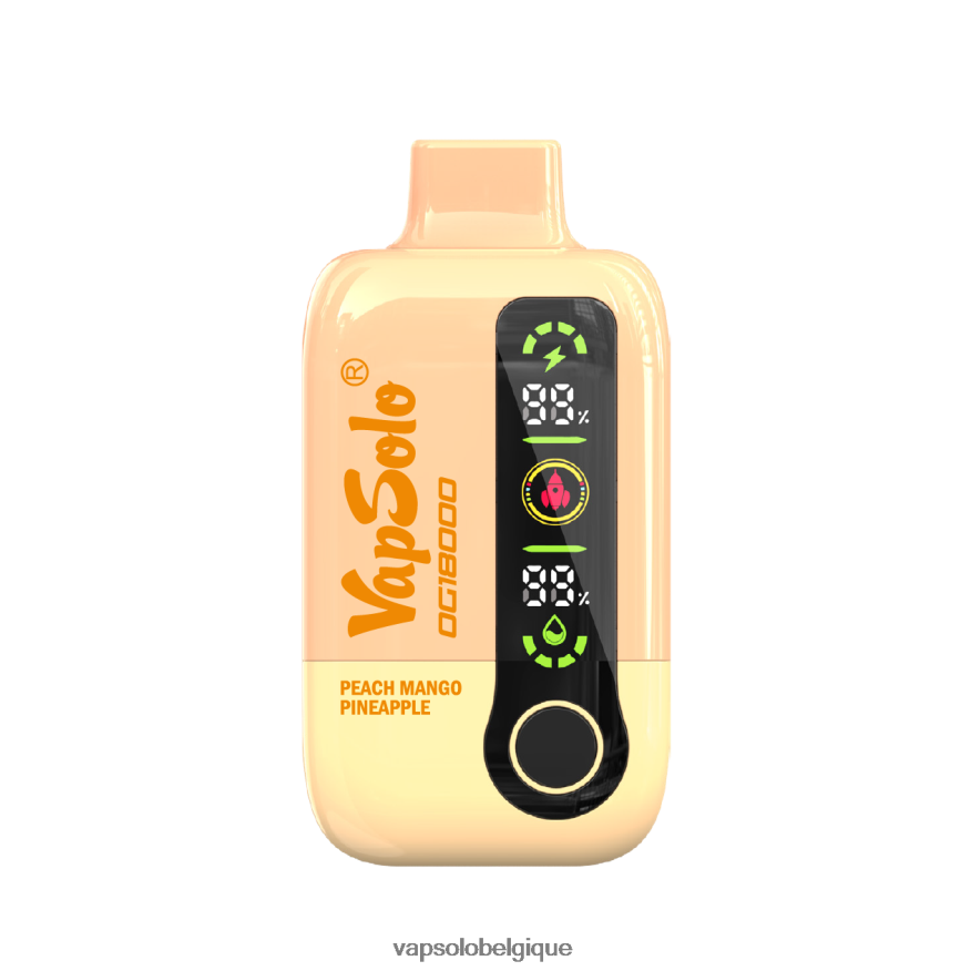 VapSolo Prix - VapSolo DG18000 vape jetable Z6NF4453 pêche mangue ananas