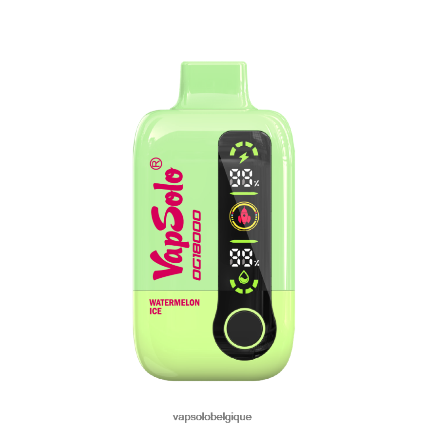 VapSolo Prix - VapSolo DG18000 vape jetable Z6NF4458 glace à la pastèque