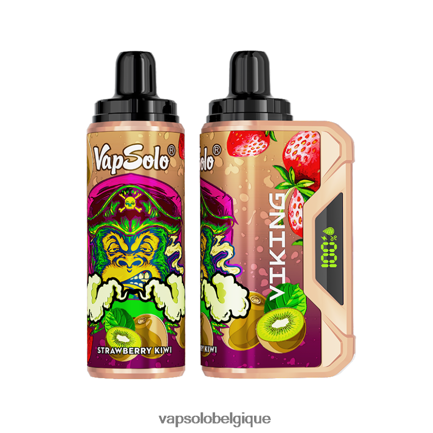 Puff VapSolo - VapSolo VIKING vape jetable Z6NF4444 fraise-kiwi