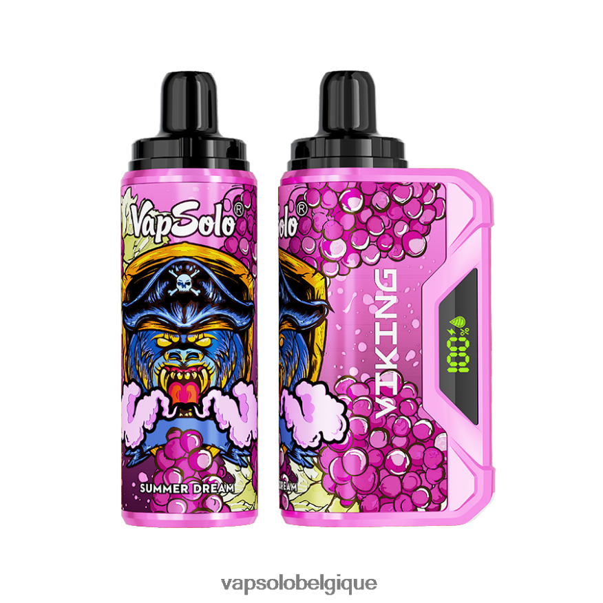 VapSolo Avis - VapSolo VIKING vape jetable Z6NF4447 rêve d'été