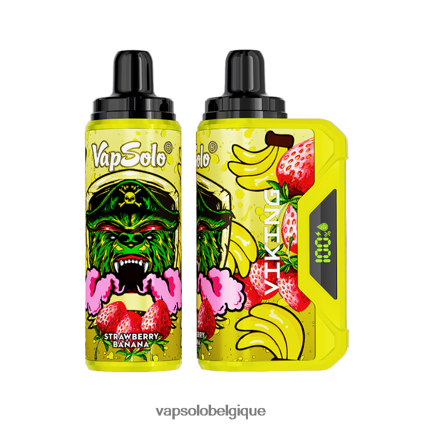 VapSolo Prix - VapSolo VIKING vape jetable Z6NF4443 fraise banane