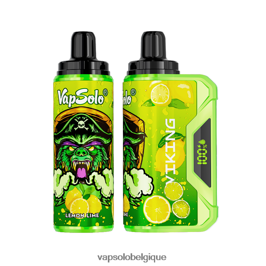 VapSolo Puff - VapSolo VIKING vape jetable Z6NF4440 citron vert